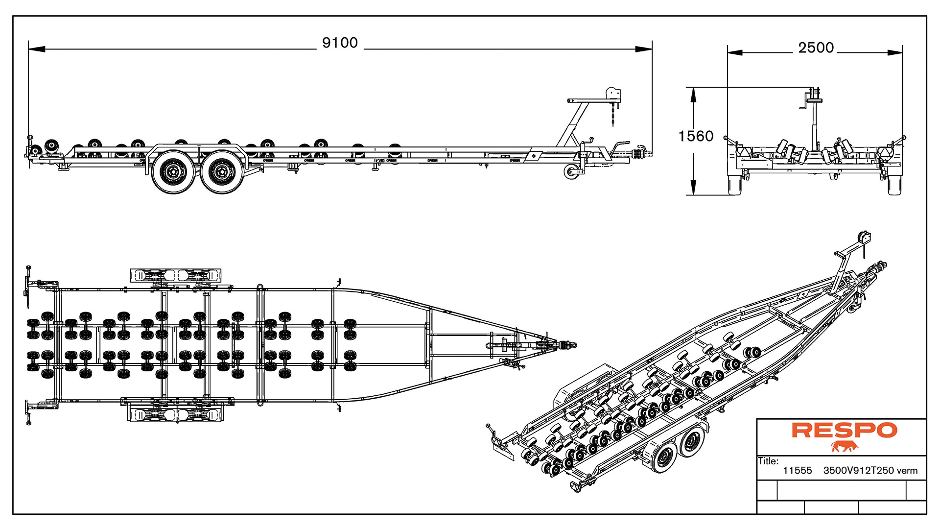 3500V912 Multirulla Heavy