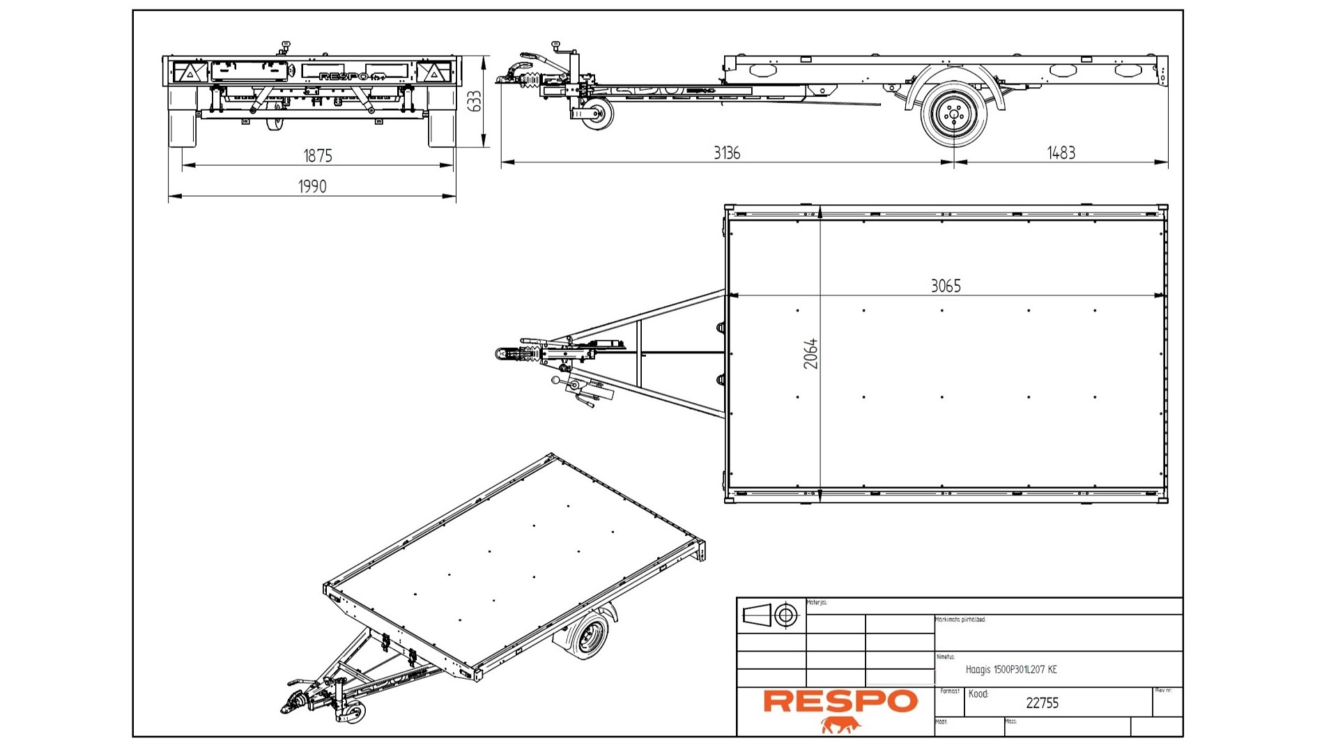 1500P301L207 Lavetti